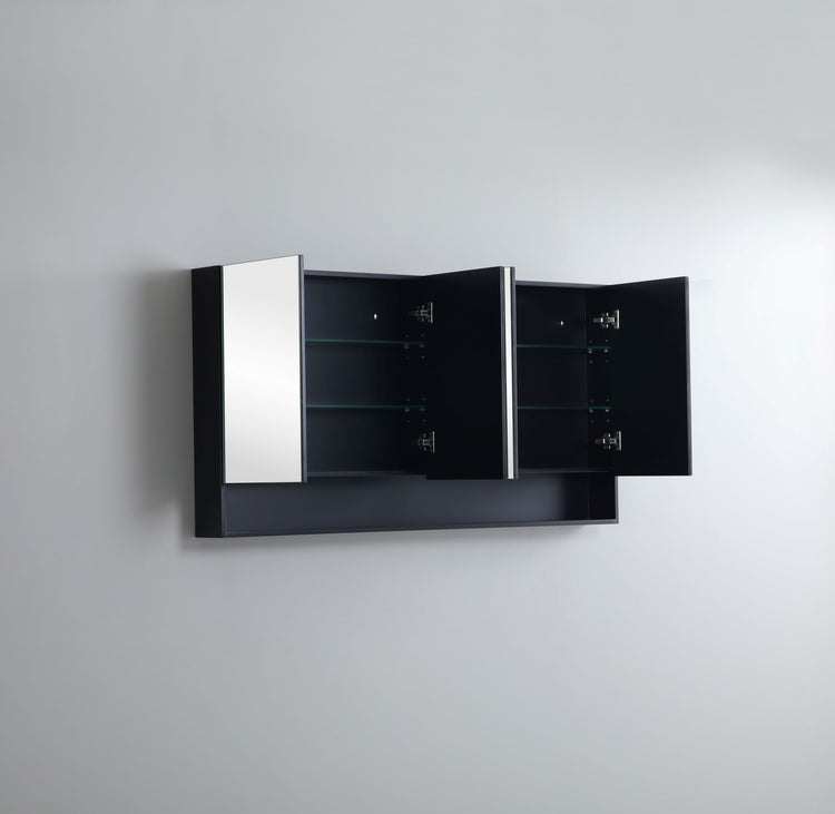 Fremantal PVC Shaving Cabinet 600/750/900/1200/1500 FSV600-1500-MW/MB