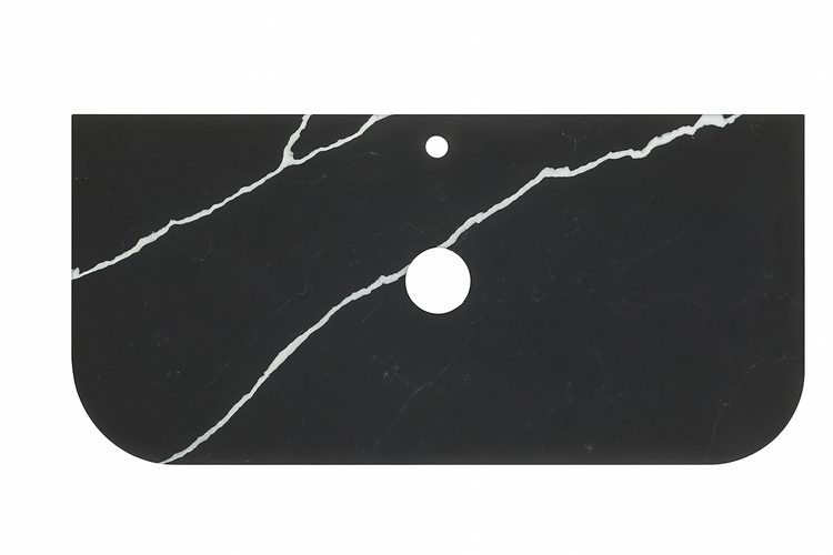 VITO Silica-Free Artificial Quartz Top- Curve 1800*505*20mm