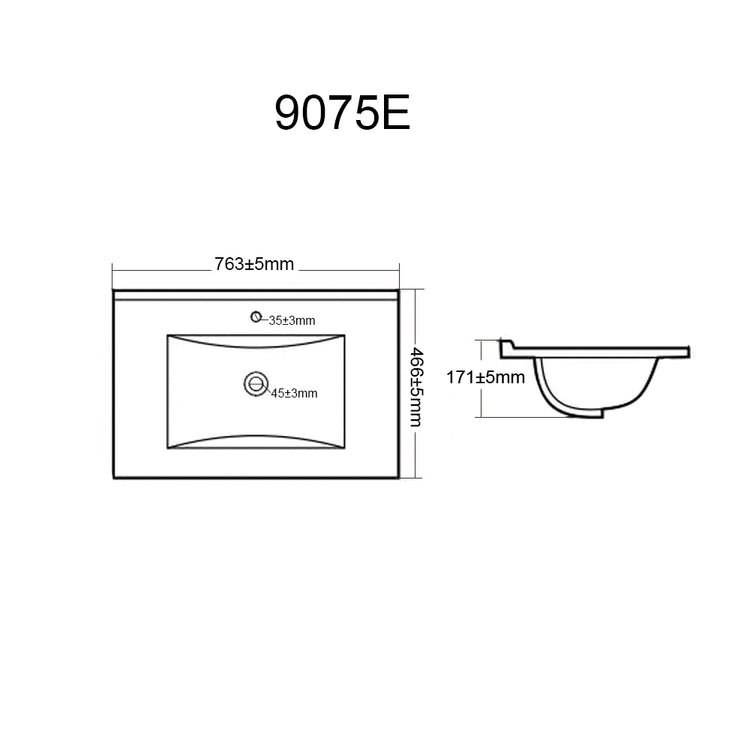 VITO Ceramic Top 600-1510mm PC6046/7546/9046/1246/1546