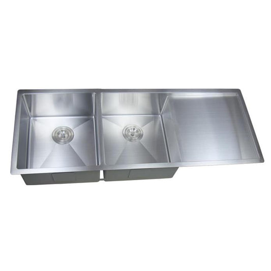 304 Double Stainless Steel Sink（PKS-1160DR）1160*450*220mm