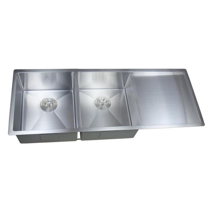 304 Double Stainless Steel Sink（PKS-1160DR）1160*450*220mm