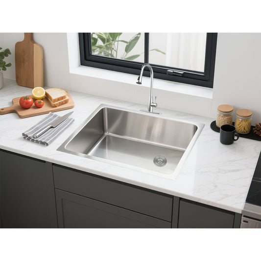 304 Stainless Steel Sink（SLSS-390R）390*450*220mm