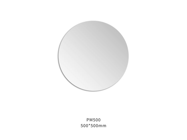 Luna  Pencil Edge Round Mirrors 500/600/700/800/900 PM500-900