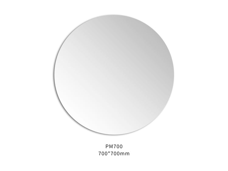 Luna  Pencil Edge Round Mirrors 500/600/700/800/900 PM500-900