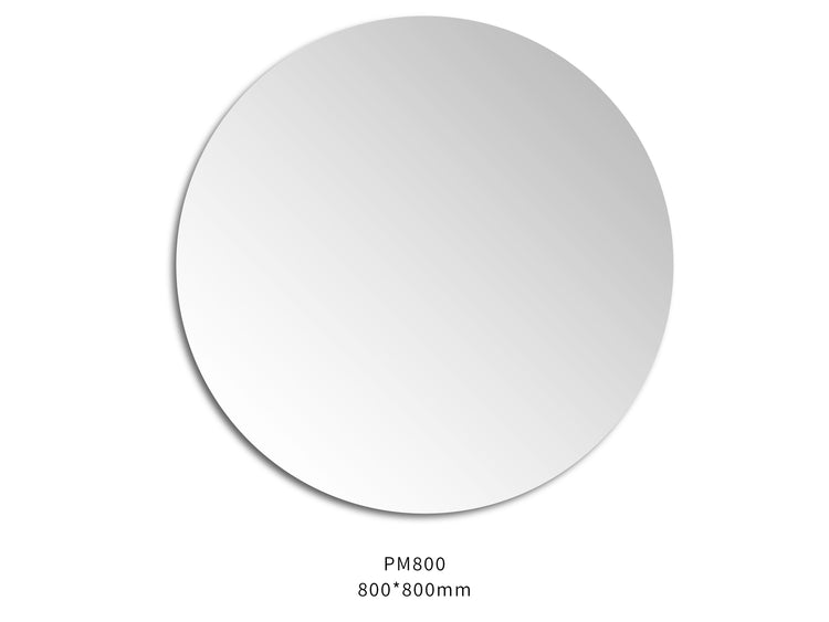 Luna  Pencil Edge Round Mirrors 500/600/700/800/900 PM500-900