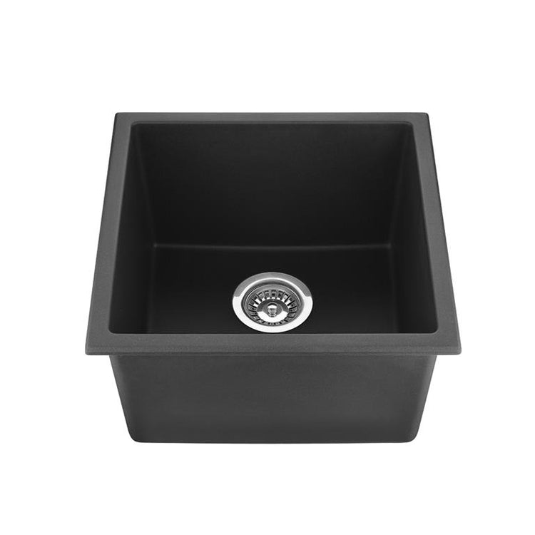 Quartz Undermount Kitchen Sink 381*457*220mm (QZ3845-MB)