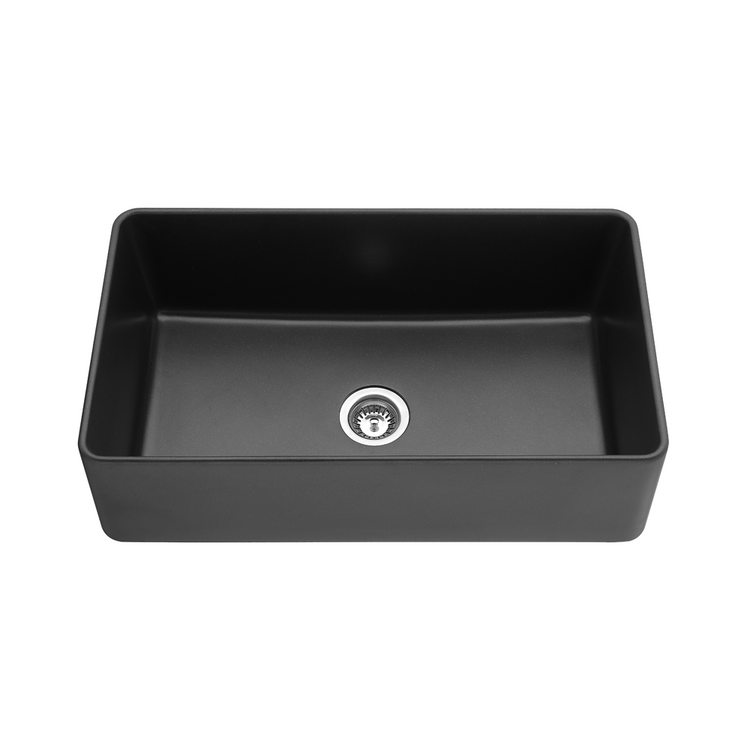 Quartz FARMHOUSE Kitchen Sink 838*482*262mm QZ8348S-MB/MW/MG
