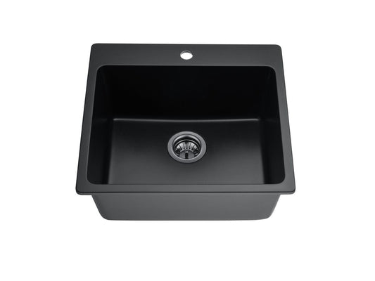 Quartz Top Mount Kitchen Sink 550*510*235mm QZT5551