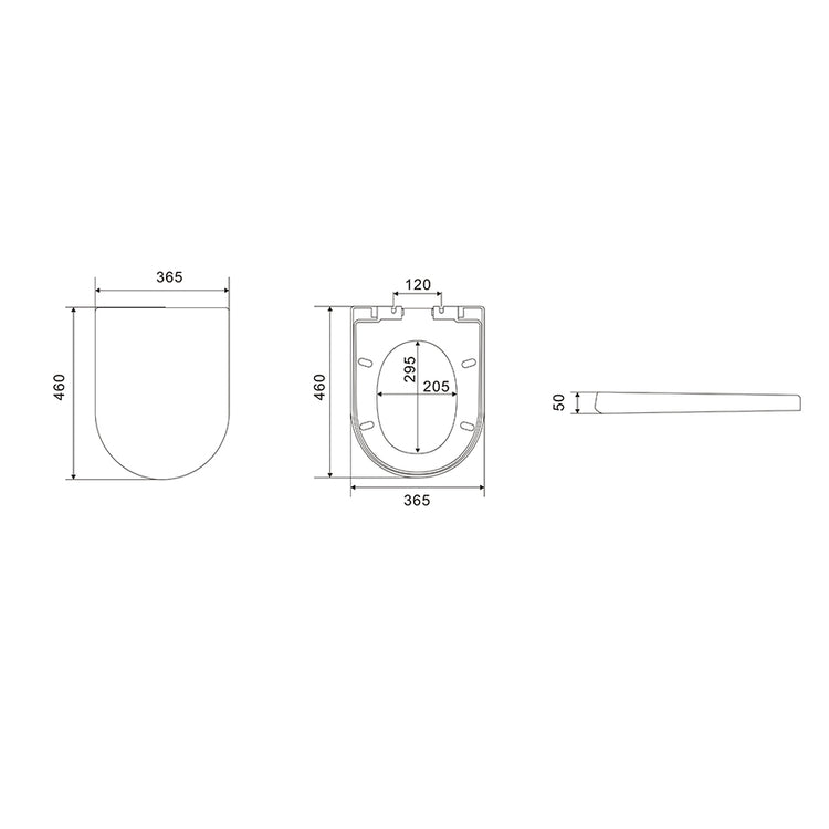 Standard PP Toilet Seat Cover SC010