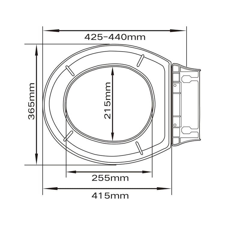 Toilet Cover Seat SC403