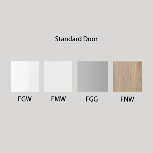 Kitchen Finger Pull Two door Pantry 800*598*2200mm BF-8022P-2D-BOX