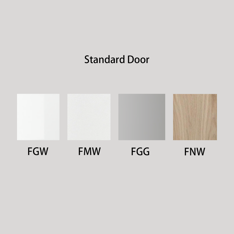 Kitchen Finger Pull Two door Pantry 600*598*2200mm BF-6022P-2D-BOX/BF-6022-2300-2D-BOX