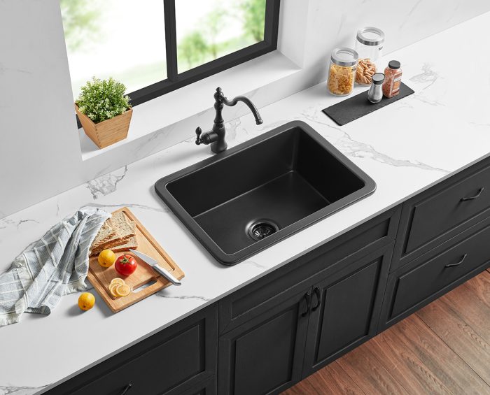 Camden Fireclay Square insert/undermound sinks 810*480*255mm (FCND810GW/MB)