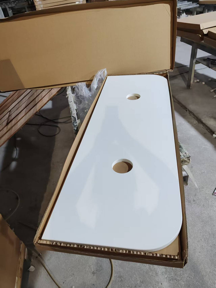 VITO Silica-Free Artificial Quartz Top- Curve 1200*505*20mm