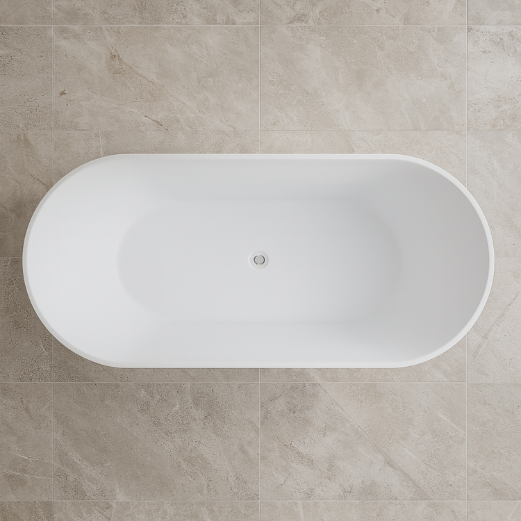 Ayana Fluted Freestanding Bathtub 1500/1700 ABAT1500/1700-GW/MW/MB