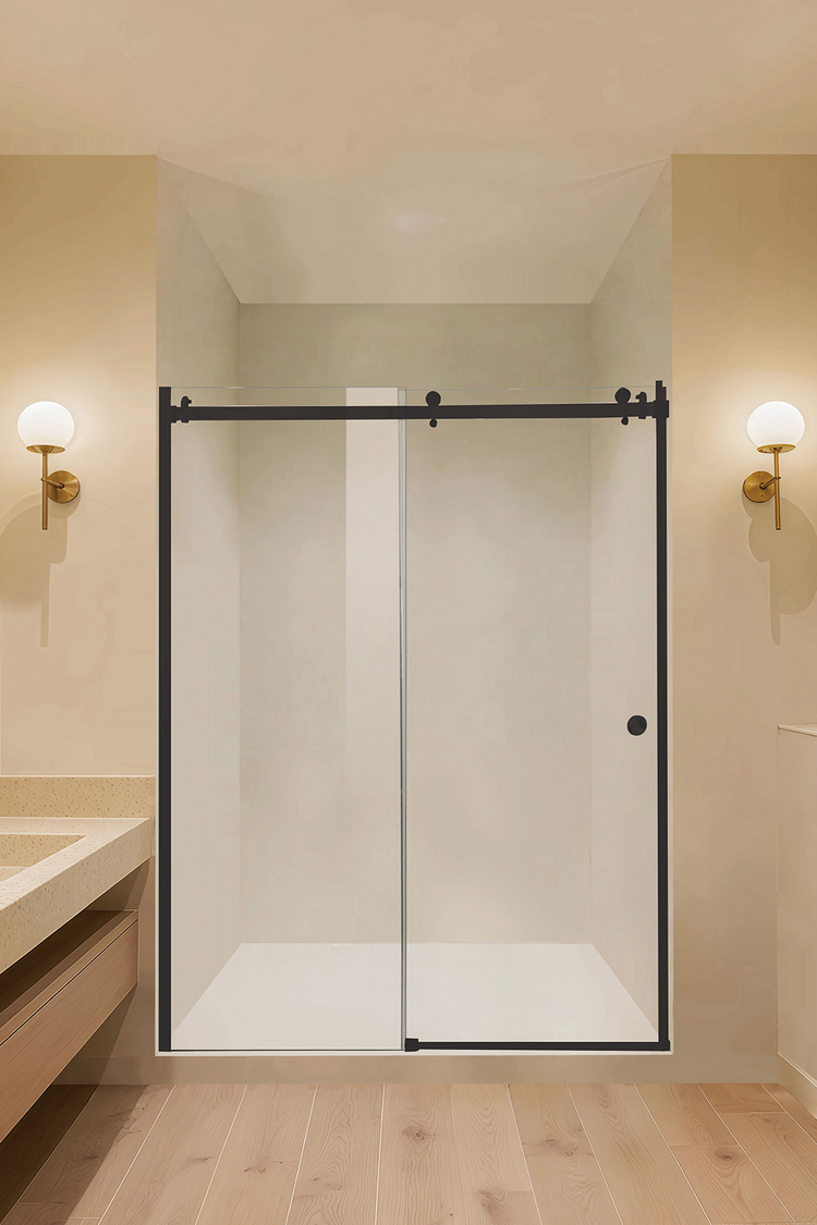 Glass Package A - Frameless Single Sliding Shower Door WTW-GLASS