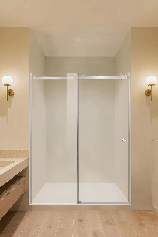 Glass Package A - Frameless Single Sliding Shower Door WTW-GLASS