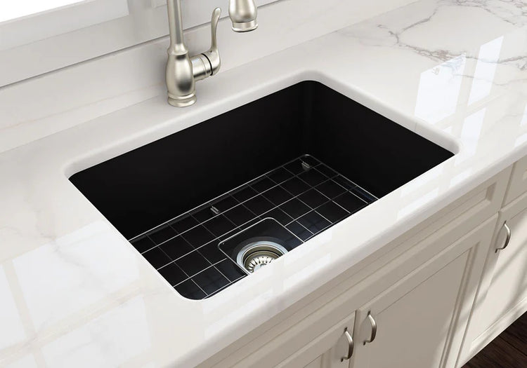 Quartz FARMHOUSE Kitchen Sink 838*482*262mm QZ8348S-MB/MW/MG