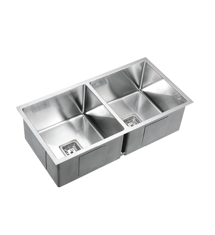 304 Double Stainless Steel Sink（PKS-1000S）1000×450×235mm