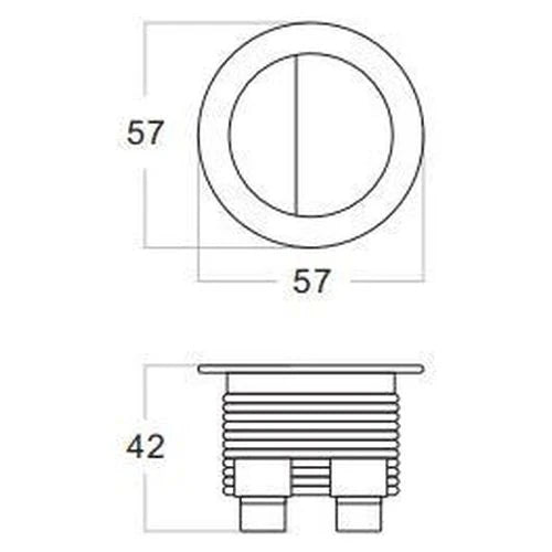 Round Press Button VPB-R